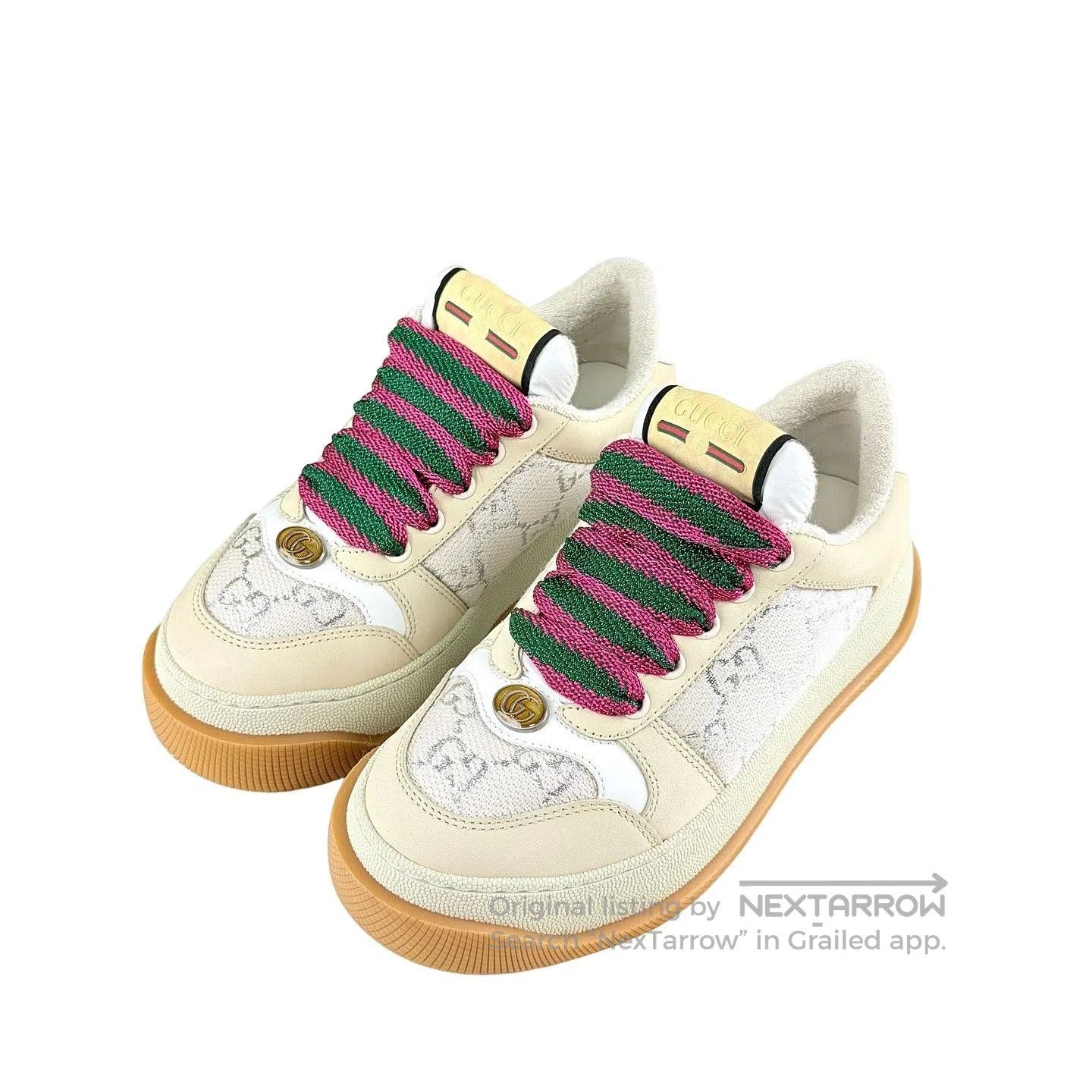 Adidas × Gucci Adidas x Gucci ZX 8000 Beige GG Monogram Size 39 1 