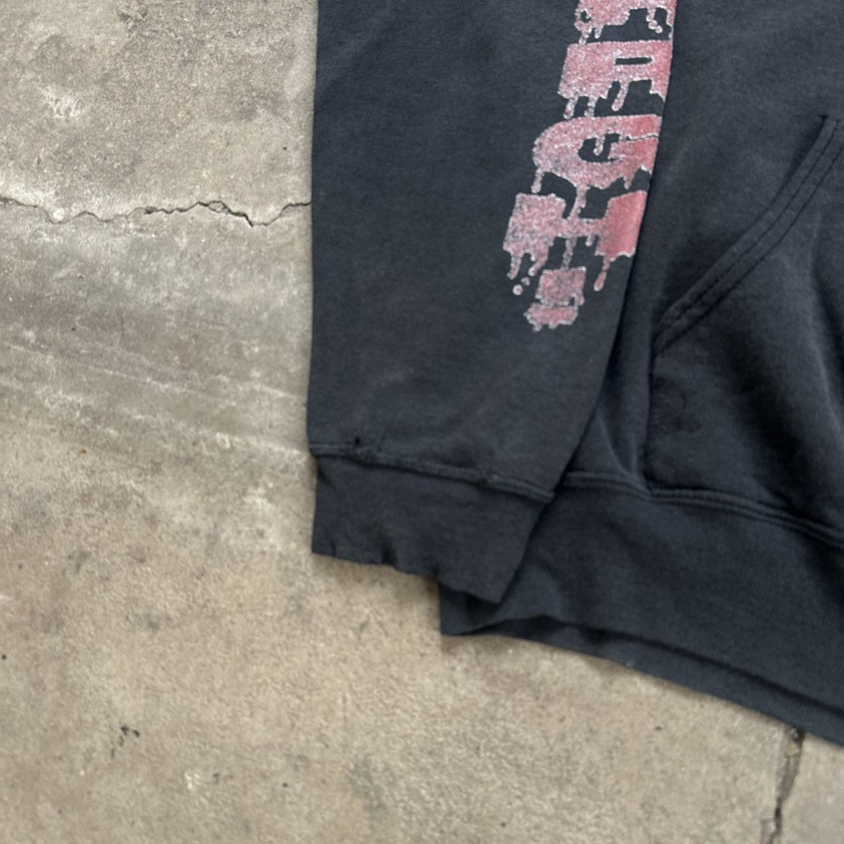 Band Tees Vintage 1994s WIZO Band PUNK TOUR Hoodie Tshirt Size US XL / EU 56 / 4 - 6 Thumbnail