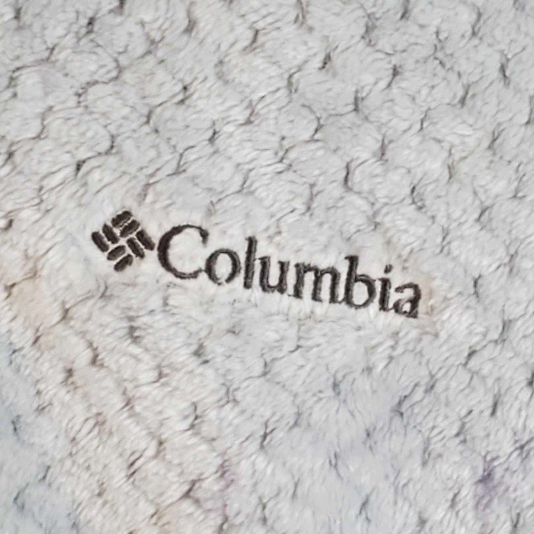 Vintage Columbia Women’s Sherpa Quarter Zip Jacket Small S Gray Nature Outdoors Hiking Size S / US 4 / IT 40 - 2 Thumbnail