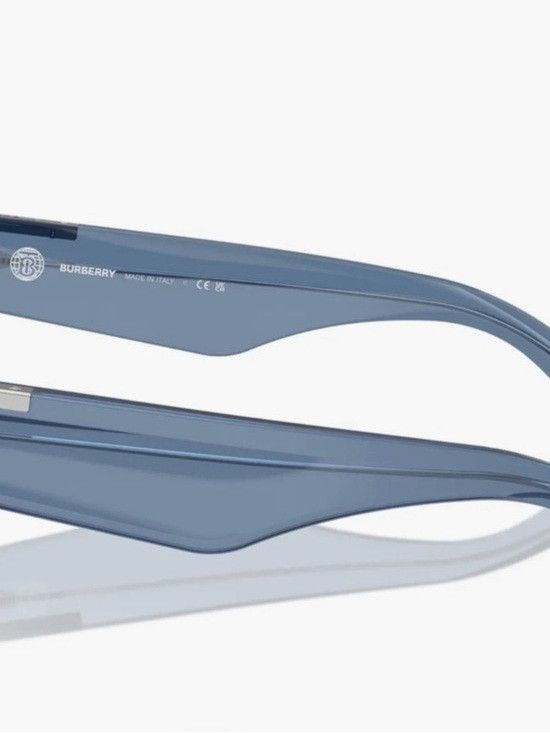 Burberry Burberry Light Blue Transparent Cat-Eye Sunglasses Size ONE SIZE - 3 Thumbnail