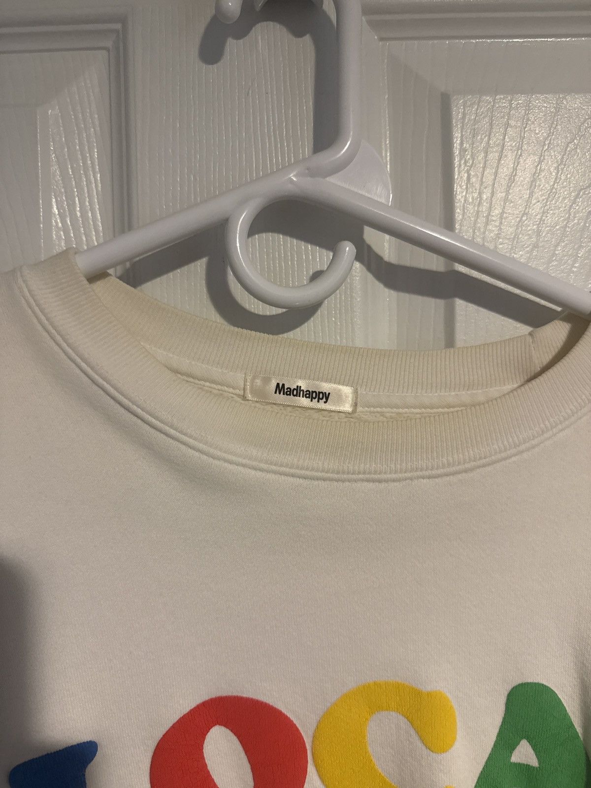 Madhappy Madhappy Local Optimist Fleece Crewneck Size US L / EU 52-54 / 3 - 3 Thumbnail