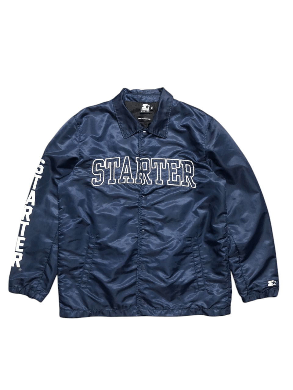 Starter Stater Black Label x Jackrose Nylon Coach Jacket Size US L / EU 52-54 / 3 - 1 Thumbnail