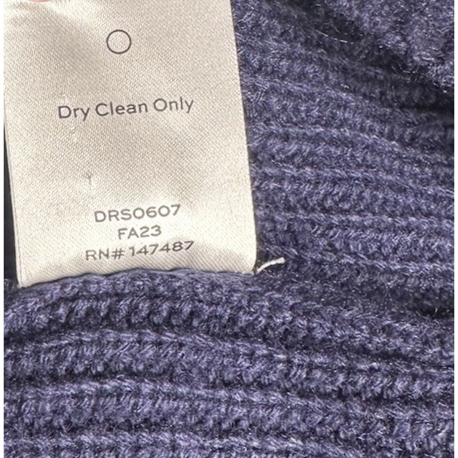 Other Draper James Nassau Navy Mini Sweater Dress Pleated Size XS Size XS / US 0-2 / IT 36-38 - 10 Thumbnail
