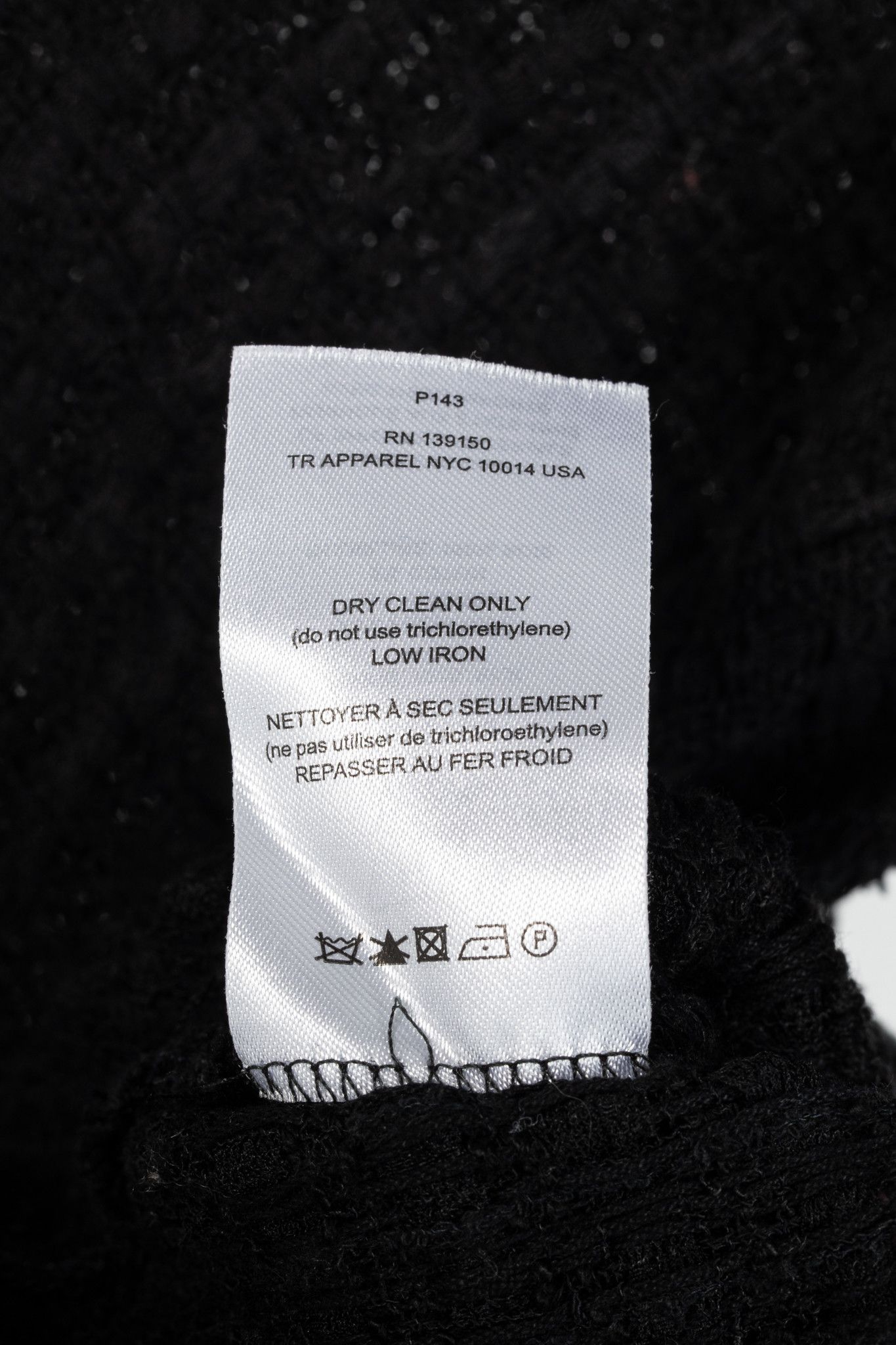 The Row The Row Black Woven-Knit Fringe Sweater Size M / US 6-8 / IT 42-44 - 8 Thumbnail