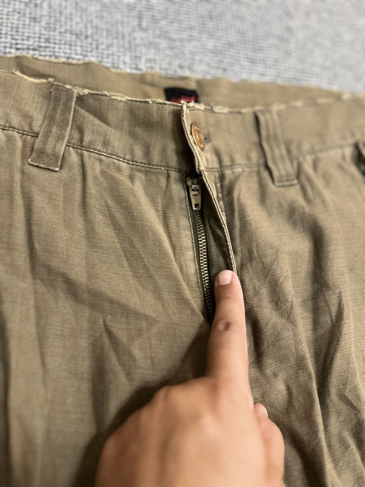 JACKROSE Vintage Jackrose Cargo Flare Pants size 34 inch Size US 34 / EU 50 - 6 Thumbnail
