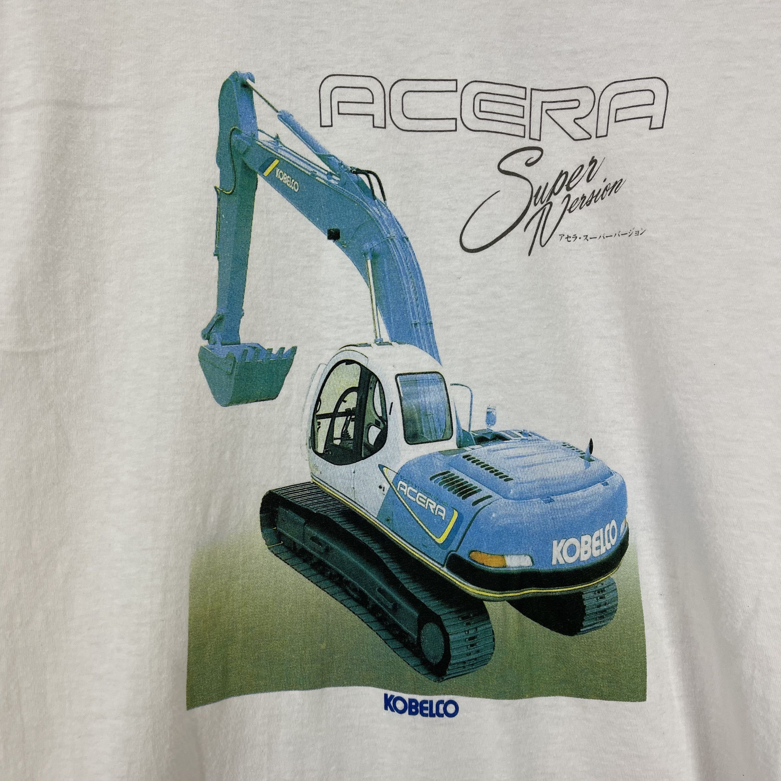 Vintage 90s Vintage KOBELCO ACERA SUPER VERSION T Shirt #1749/07 Size US S / EU 44-46 / 1 - 2 Thumbnail