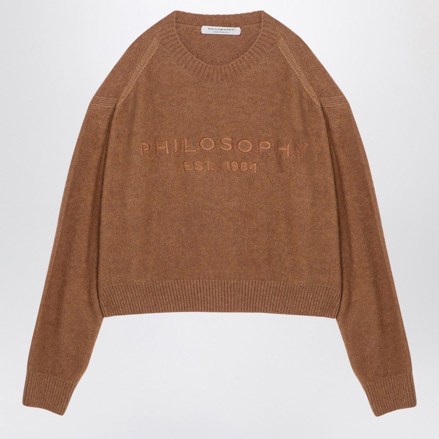 o1d2blof0924 Wool Sweaters in Beige