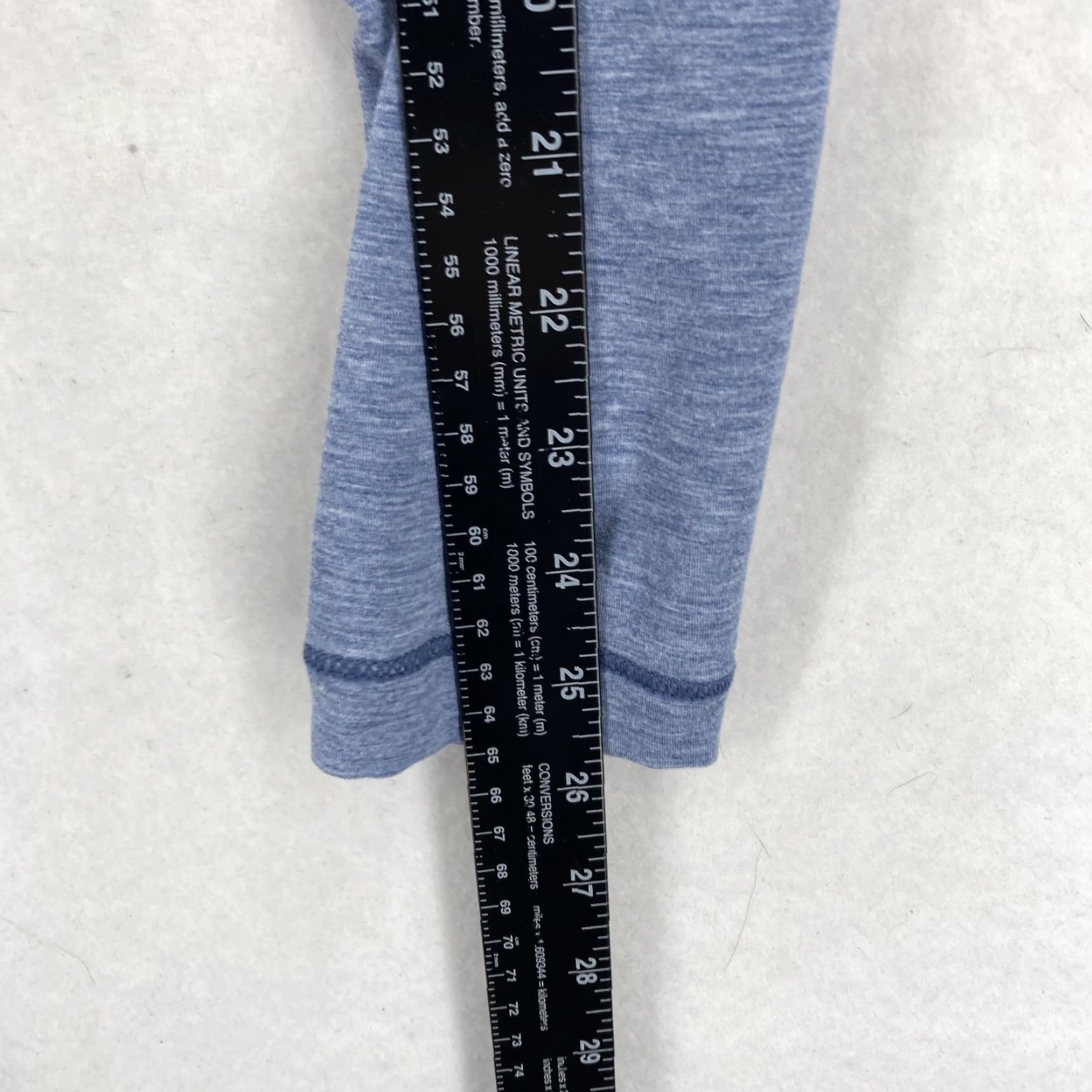 Tommy Bahama Tommy Bahama Sweater Mens Large Heather Blue IslandZone Half Zip Performance Size US L / EU 52-54 / 3 - 7 Thumbnail