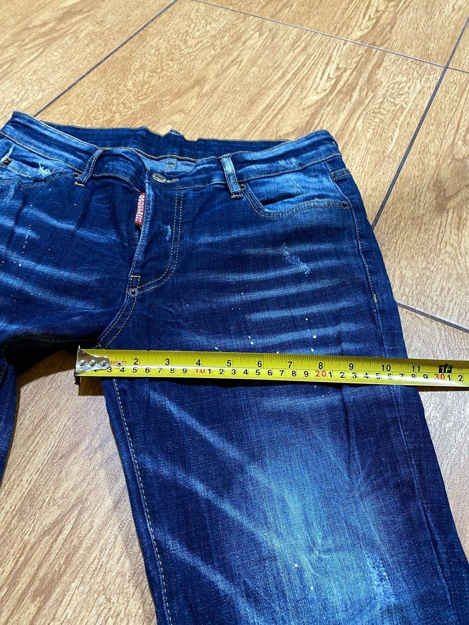 Dsquared2 DSQUARED2 Slim Fit Distressed Denim Pants Size US 32 / EU 48 - 18 Thumbnail