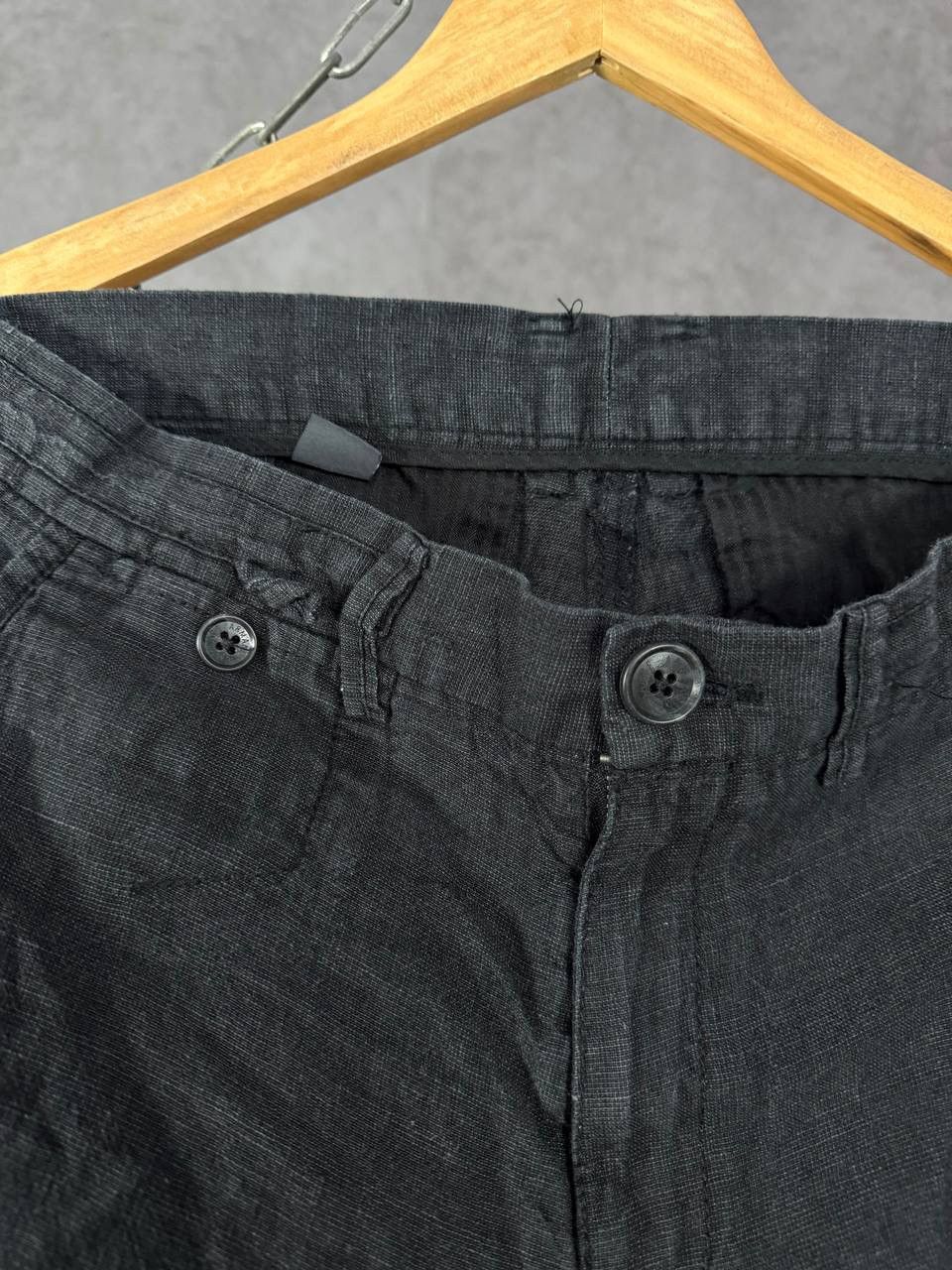 Armani Armani Exchange luxury designer linen pants Size US 28 / EU 44 - 3 Thumbnail