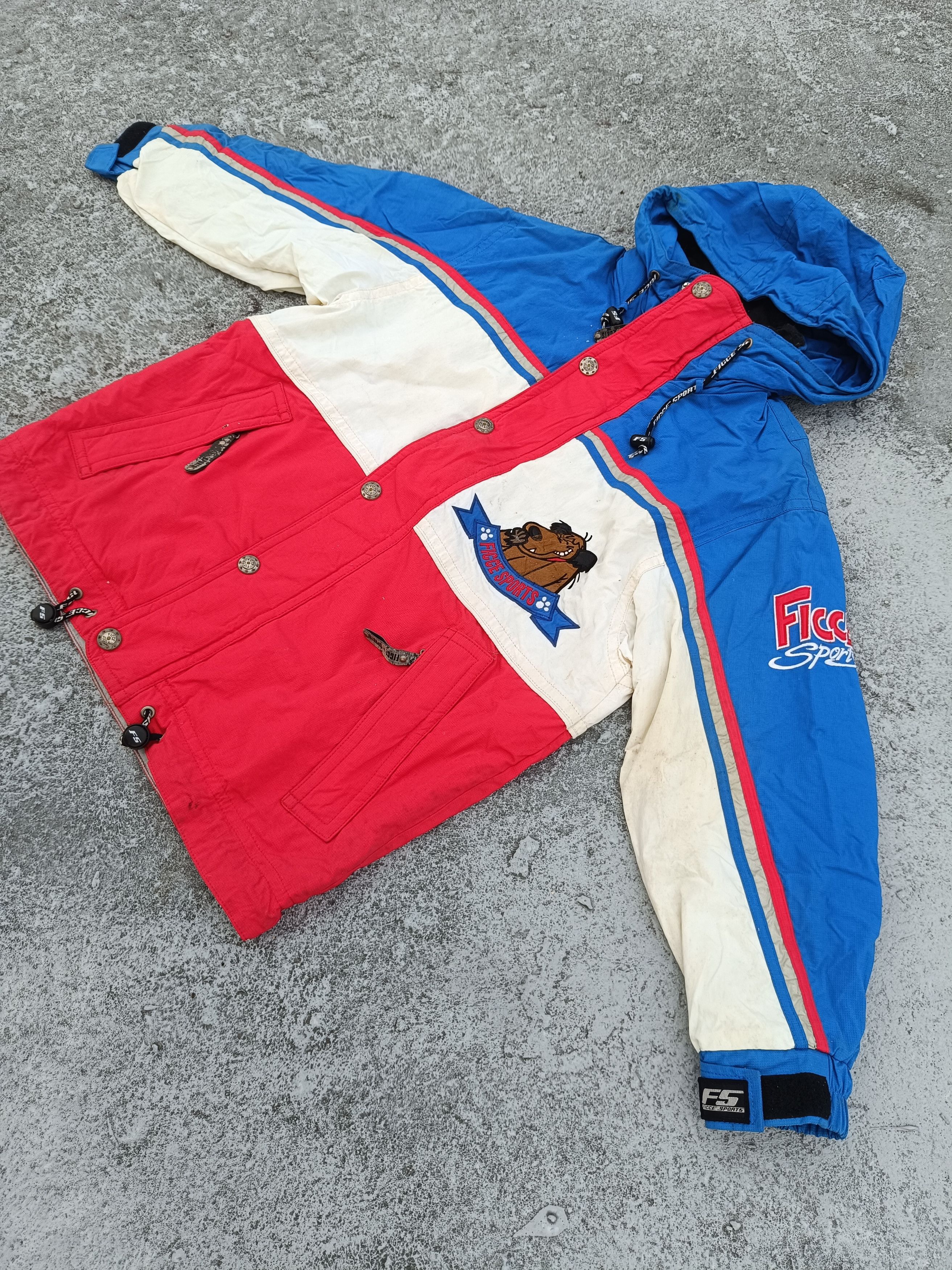 Vintage Vintage FICCE Jacket Size US XXS / EU 40 - 2 Thumbnail