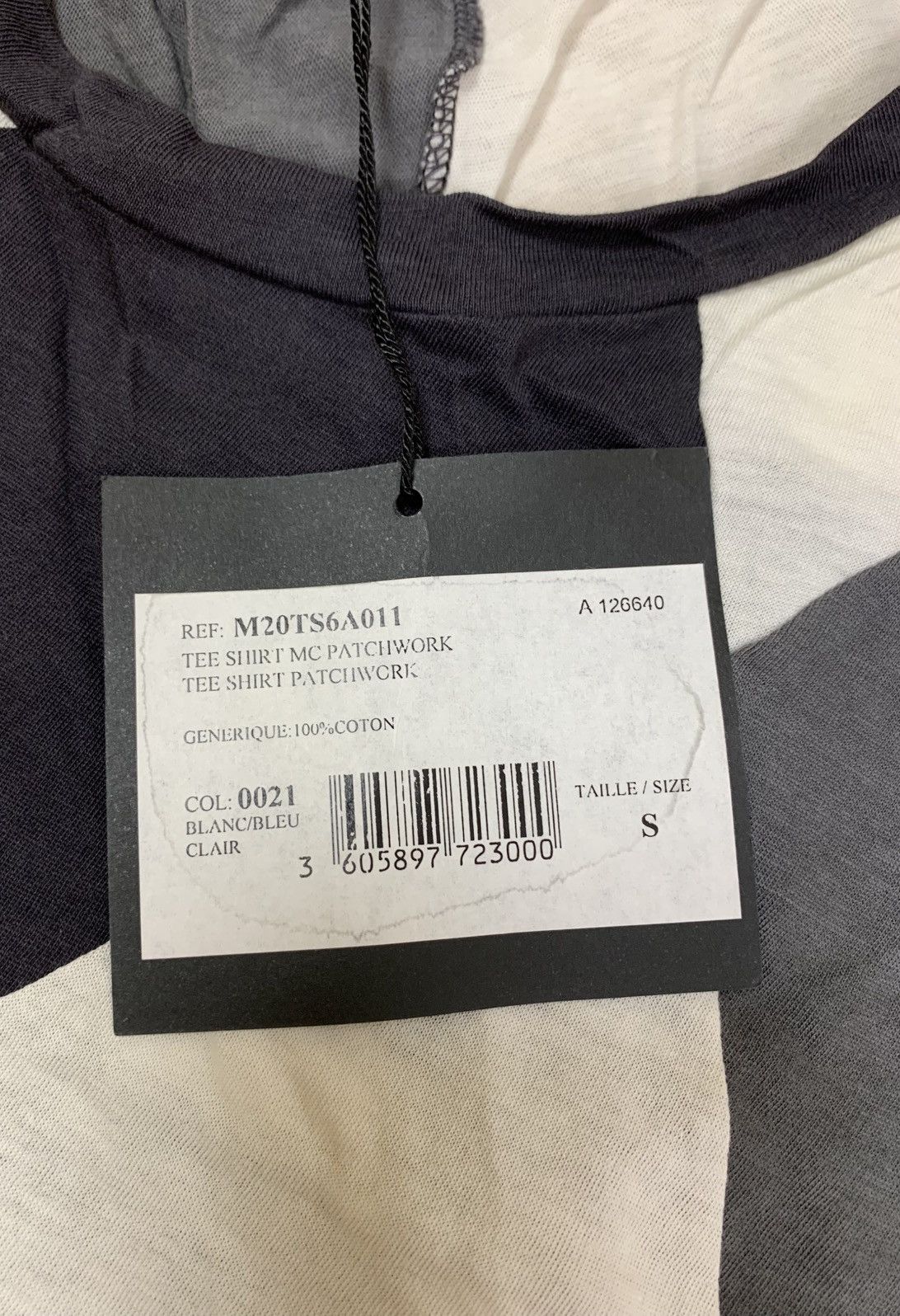 Lanvin Lanvin Patchwork T-shirt Size US S / EU 44-46 / 1 - 4 Thumbnail