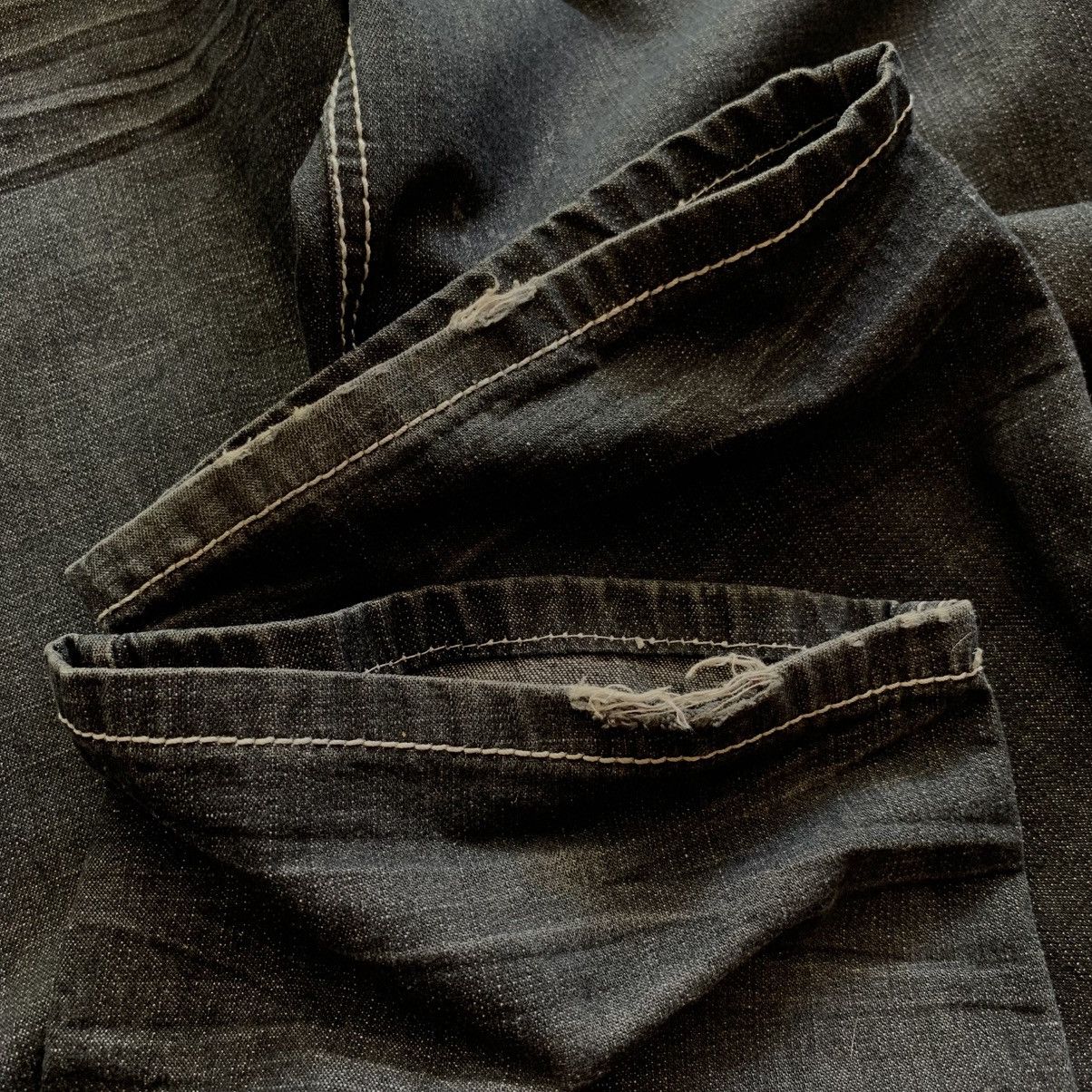 Japanese Brand Y2K Victorious LA Los Angeles Denim Pants Size US 34 / EU 50 - 13 Thumbnail