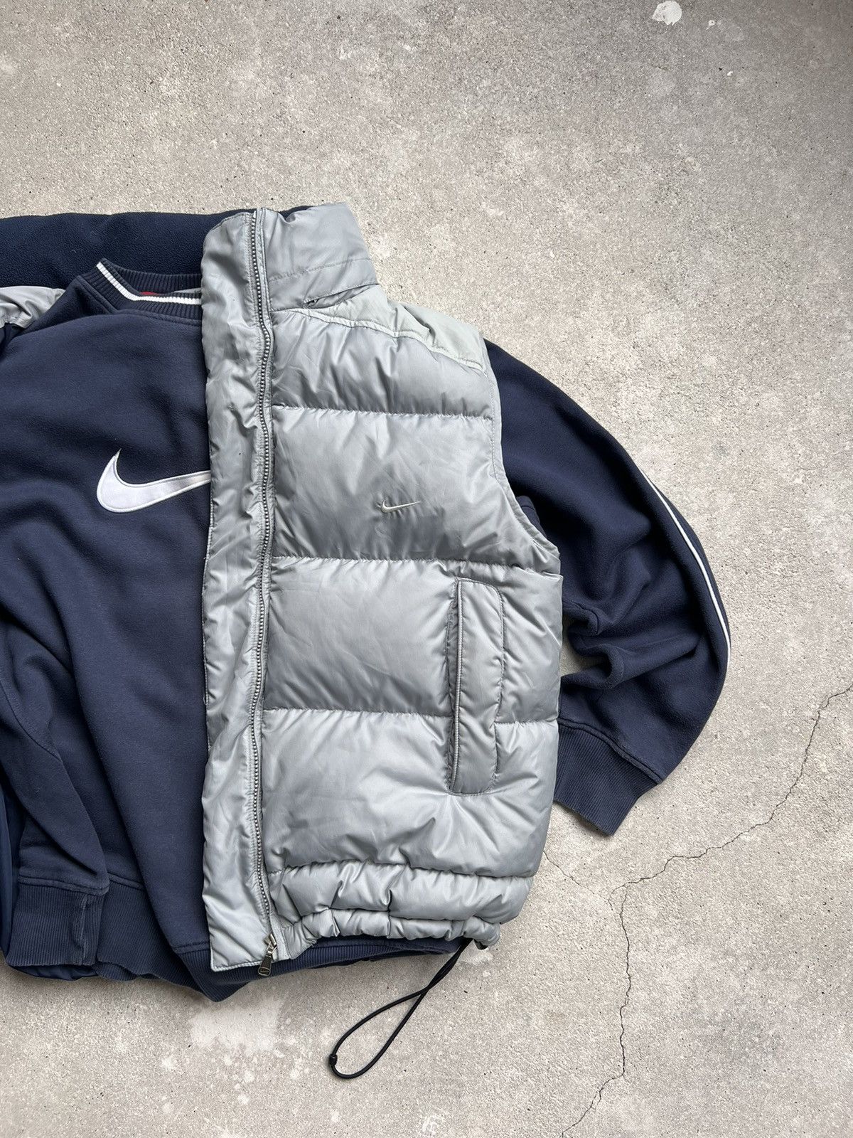 Nike × Vintage Vintage Nike Puffer Vest 90s Size US L / EU 52-54 / 3 - 6 Thumbnail