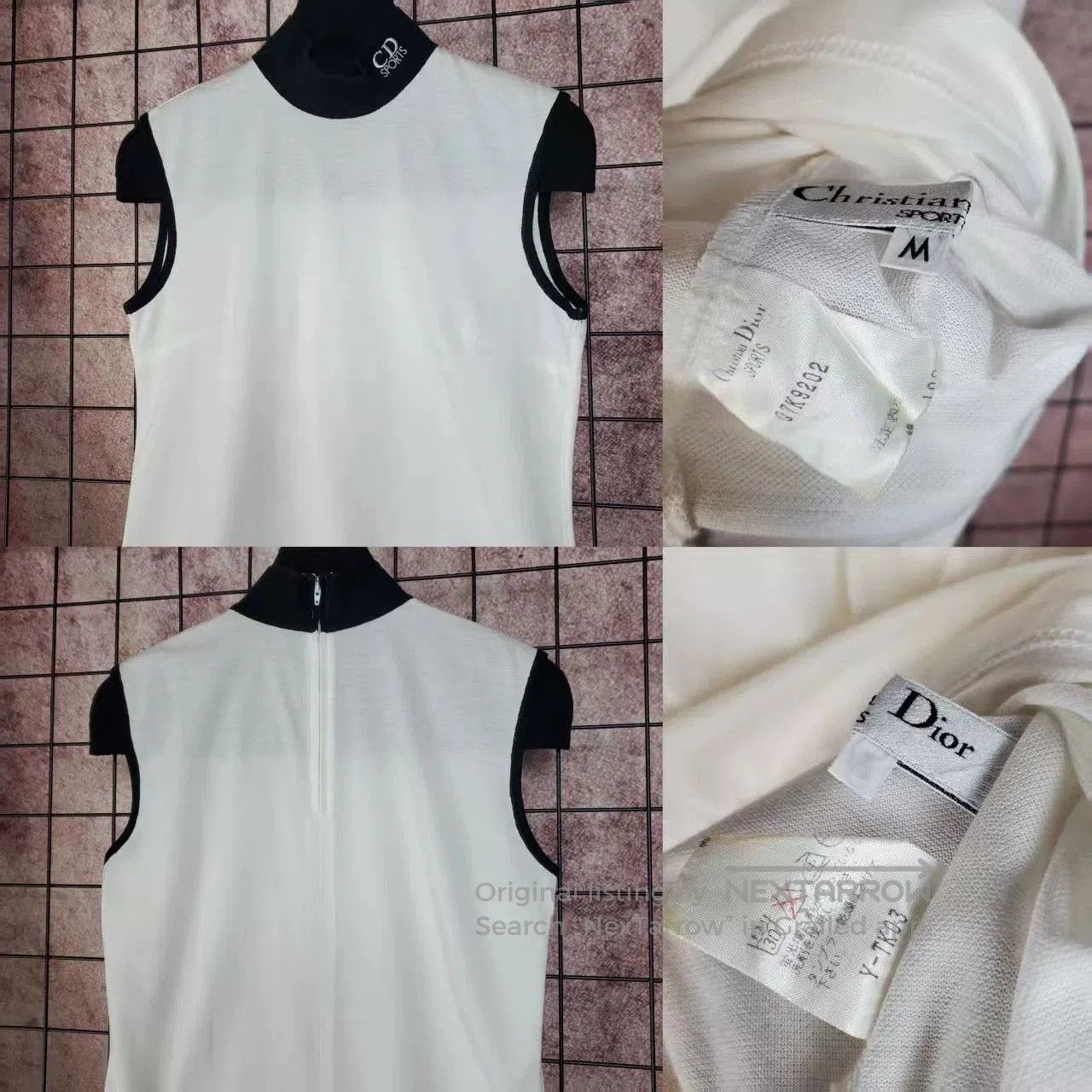 Dior dior unique vintage sleeveless top. Size US M / EU 48-50 / 2 - 2 Thumbnail
