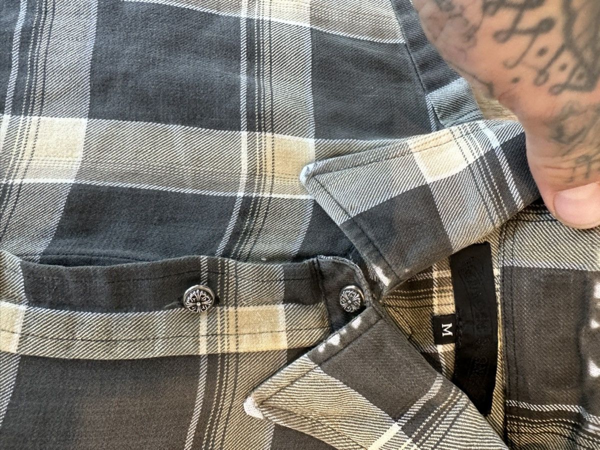 Chrome Hearts CHROME HEARTS 1:1 CROSS FLOODED SHIRT WITH HUGE CROSS Size US M / EU 48-50 / 2 - 7 Thumbnail