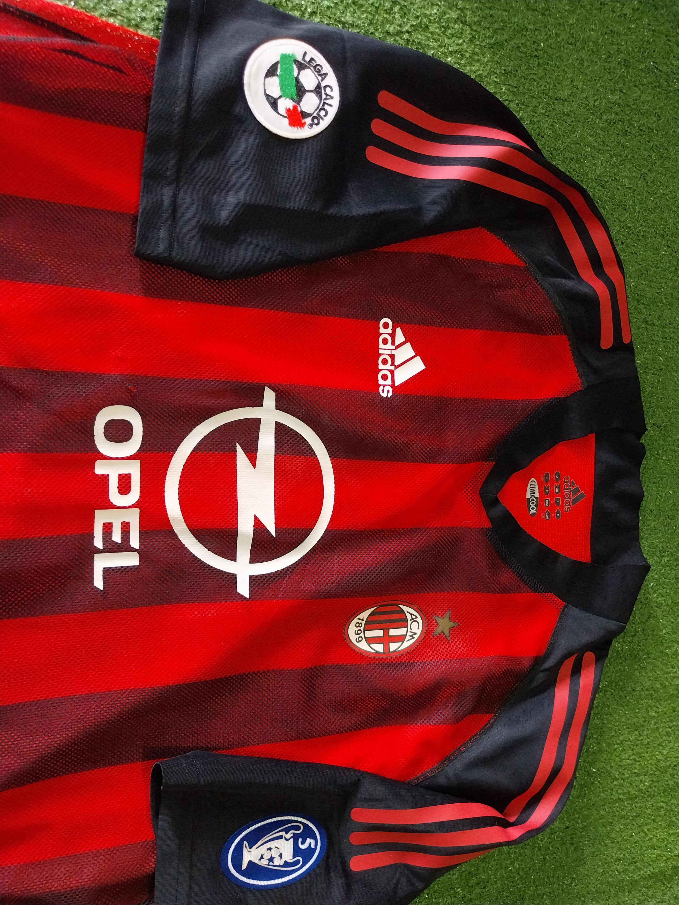 Adidas Ac milan player issue 2002 inzaghi jersey football Size US L / EU 52-54 / 3 - 3 Thumbnail