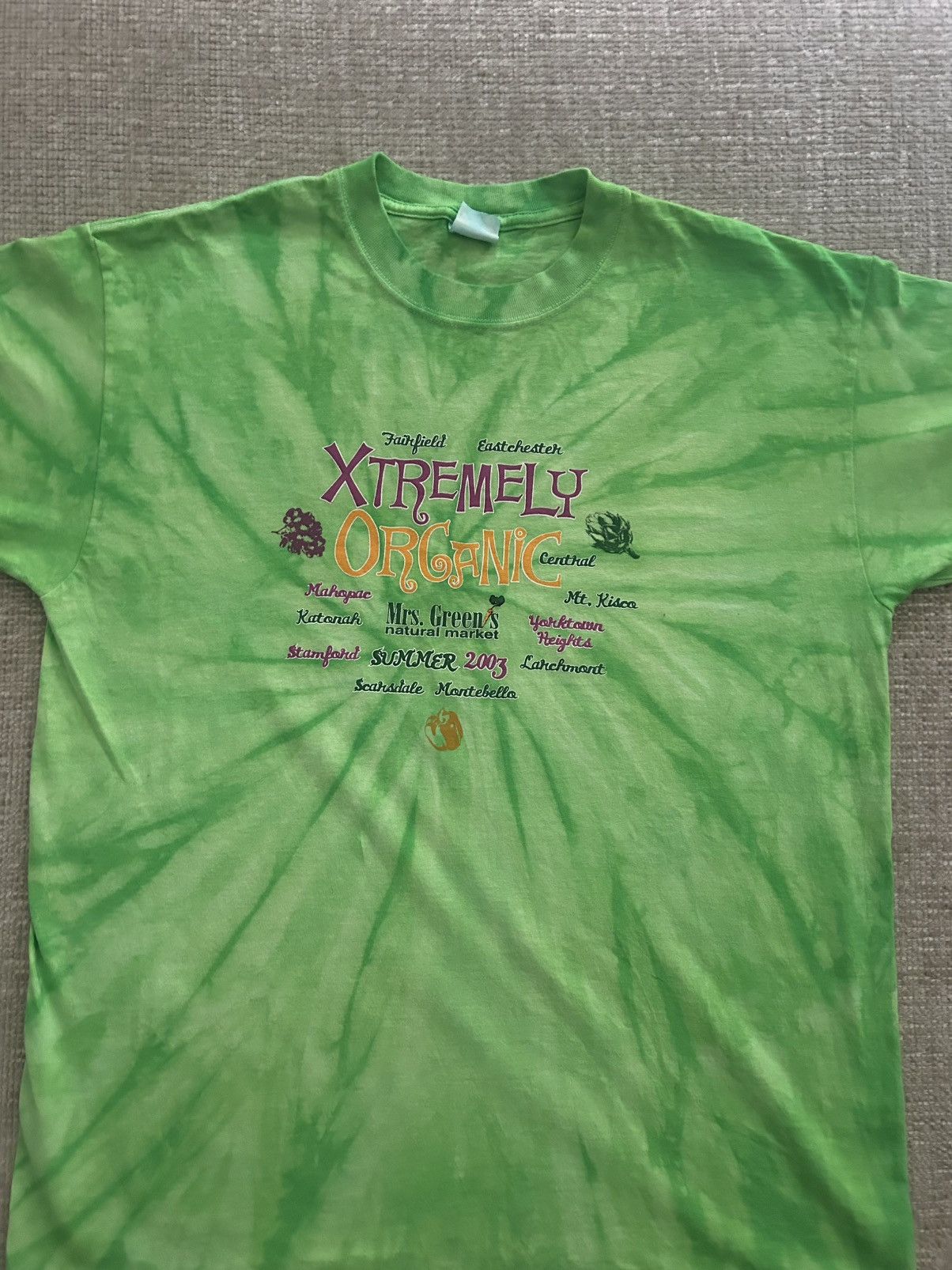Anvil 2003 Anvil Tie Dye Nature T-Shirt Size US L / EU 52-54 / 3 - 2 Thumbnail