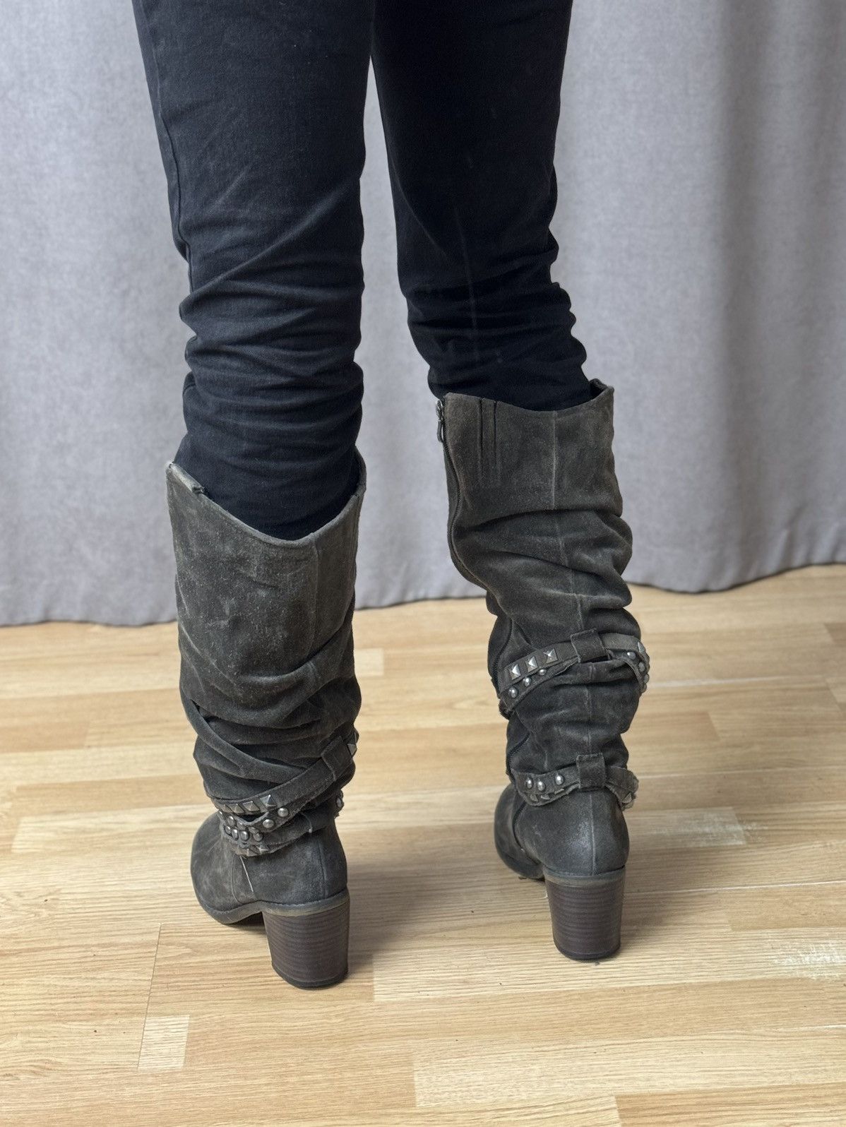 A.S.98 Real Leather AS 98 Hight Heels Boots Avantgarde Y2K Guidi Size US 9 / IT 39 - 5 Thumbnail