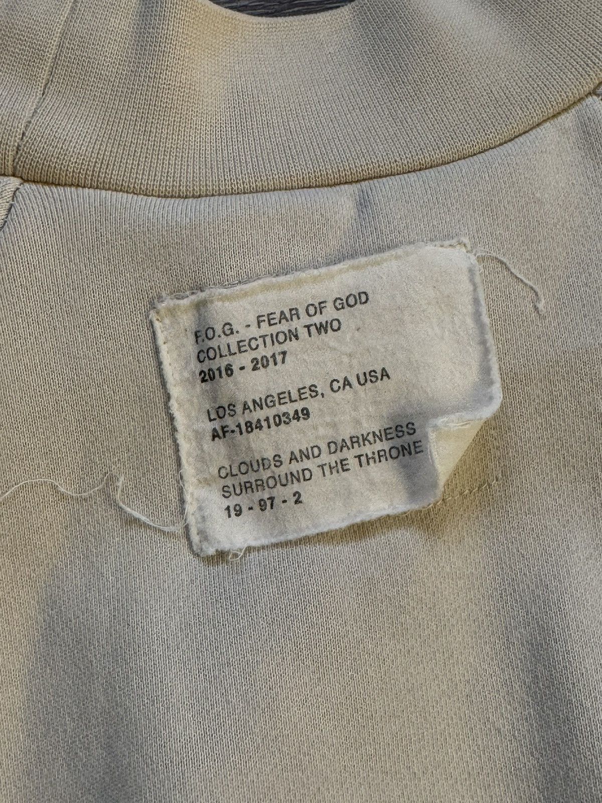 Fear of God Fear of God FOG sweater Size US S / EU 44-46 / 1 - 11 Thumbnail