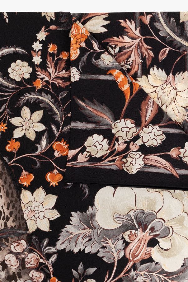 Salvatore Ferragamo o1s1rm1024 Size: 90x90 Cm / Scarf in Multicolor Size ONE SIZE - 4 Thumbnail