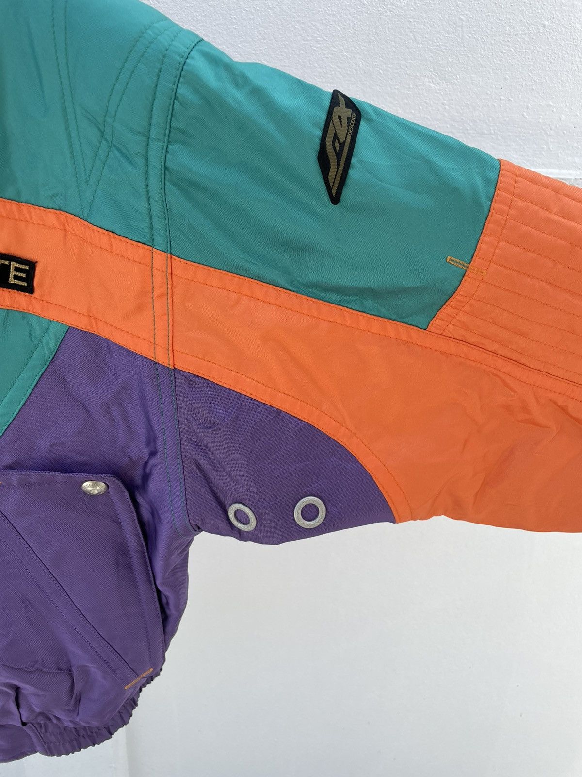 Descente Vintage 90s Descente Spain Ski Team Down Jacket Made n Japan Size US S / EU 44-46 / 1 - 8 Thumbnail