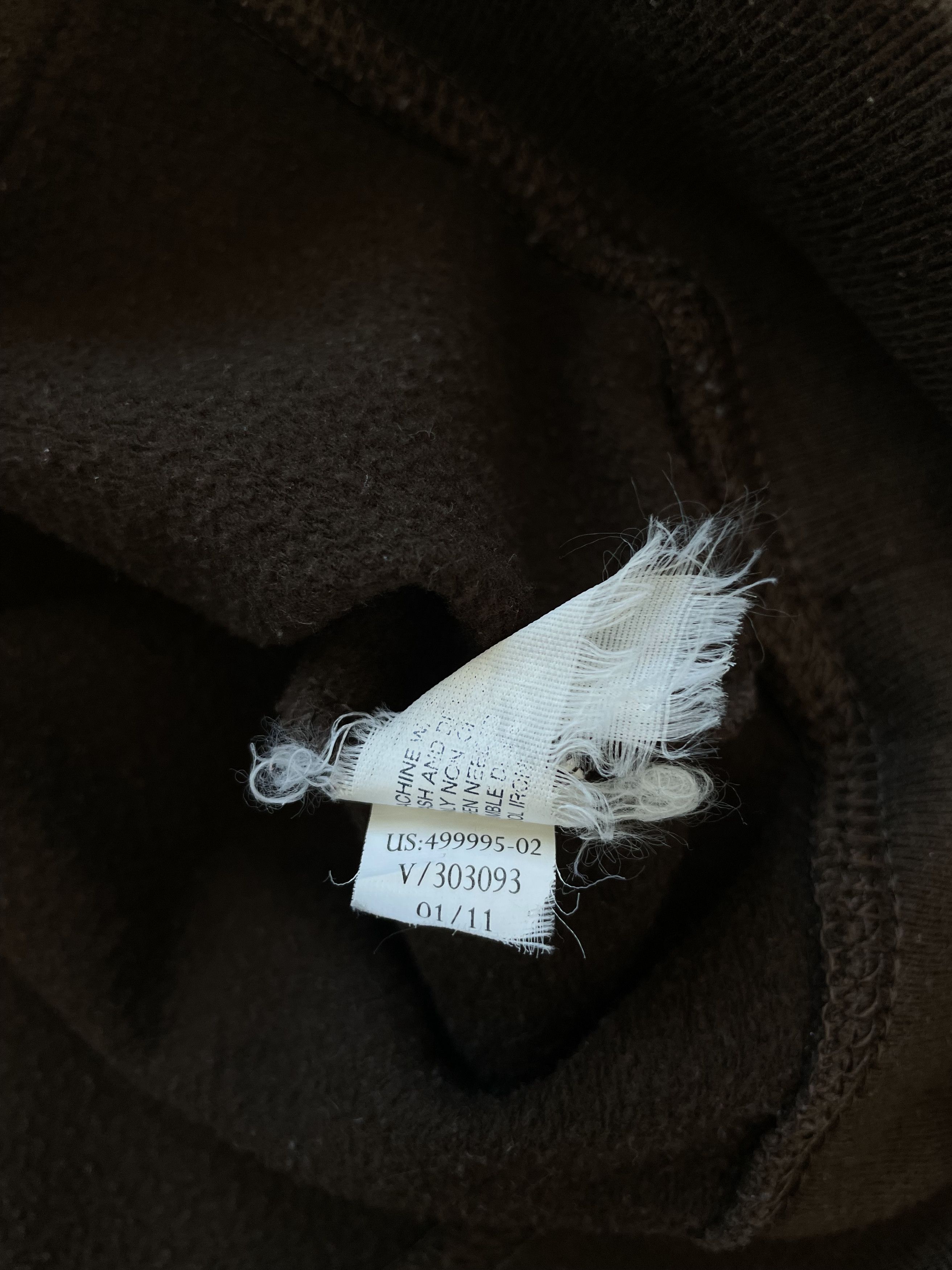 Gap Vintage GAP Women's Brown Hype Hoodie Embroidered Logo Size L / US 10 / IT 46 - 6 Thumbnail