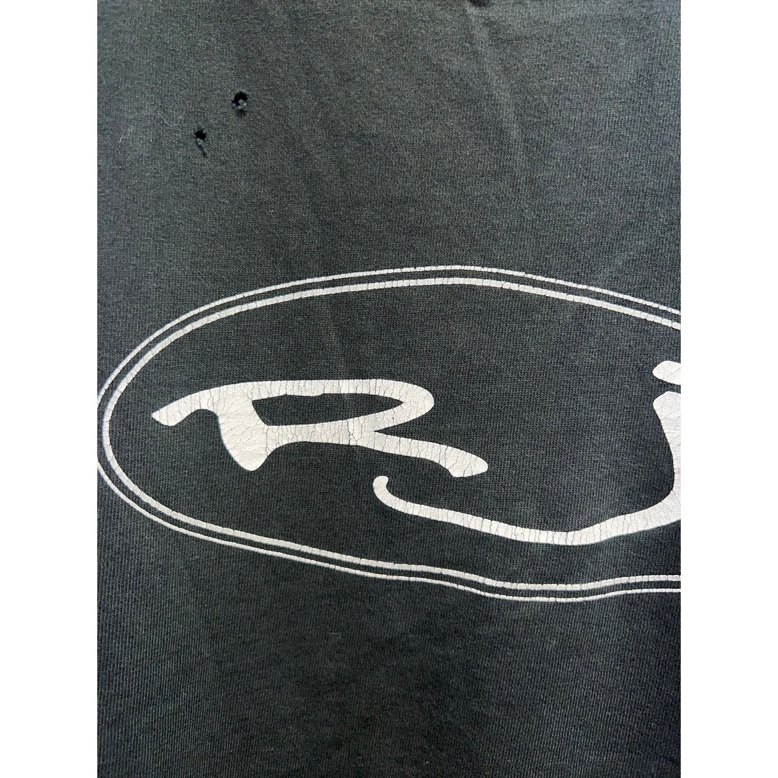 Fruit Of The Loom Vintage Get Your Fix Shirt RJ Band Concert Tour Black 90s XL Size US XL / EU 56 / 4 - 3 Thumbnail