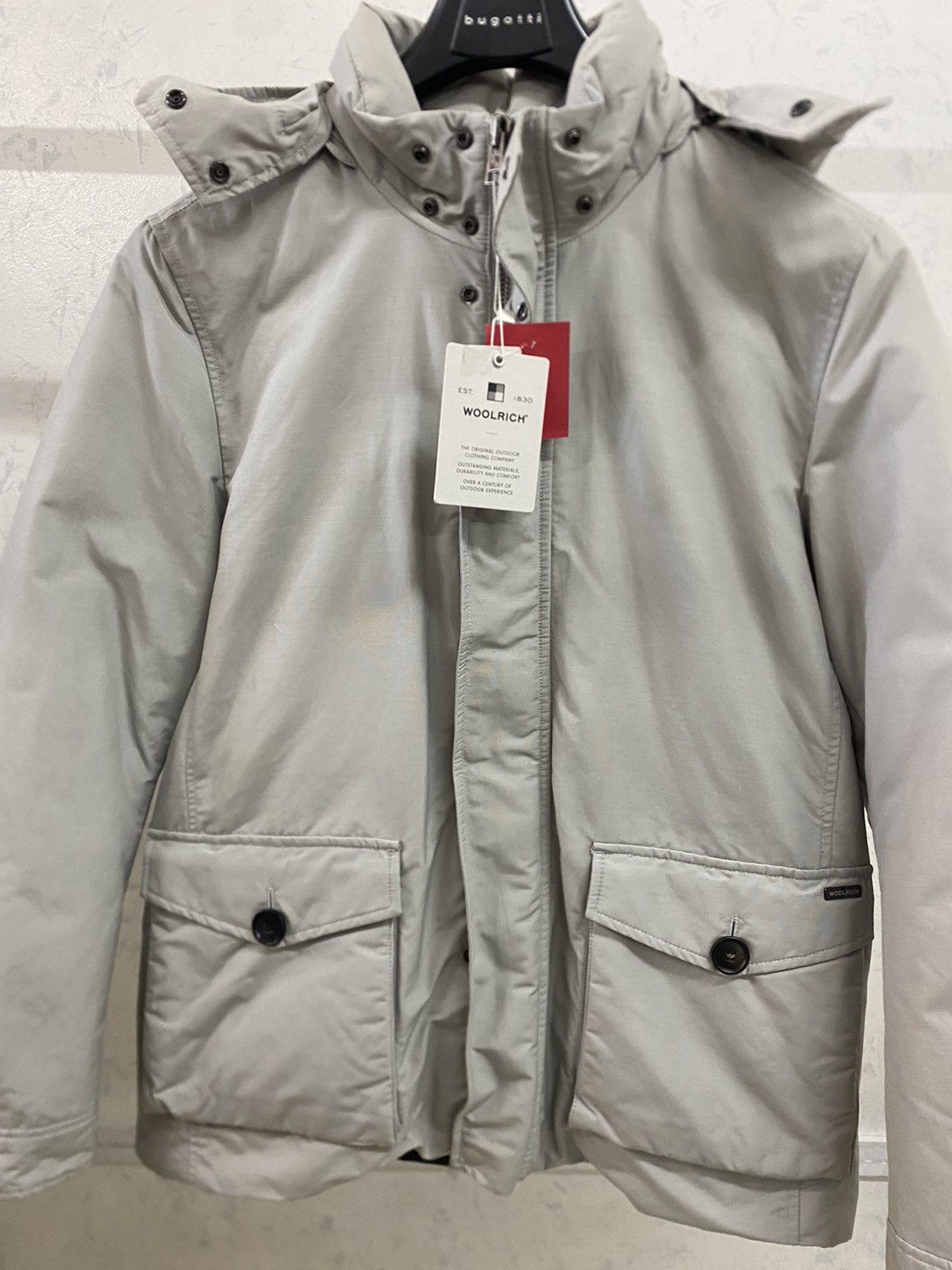 Other Woolrich Gale Parka Jacket, size M, gray, new with tags. Size US M / EU 48-50 / 2 - 3 Thumbnail