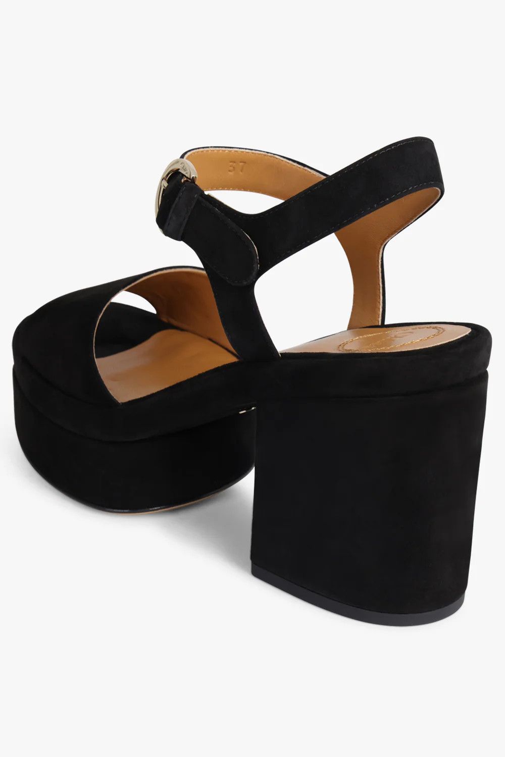 Chloe o1loc1c0325 CHC23 Odina Sandals in Black Size US 7 / IT 37 - 2 Thumbnail