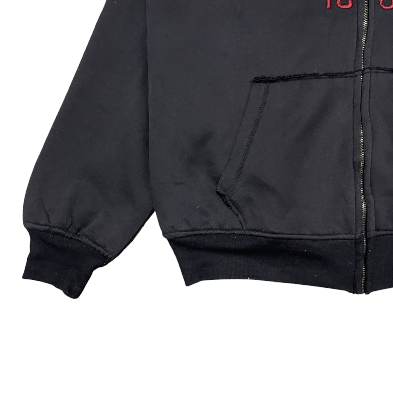 Abercrombie & Fitch Vintage Abercrombie & Fitch Zipper Hoodie Sherpa Size US XL / EU 56 / 4 - 3 Thumbnail