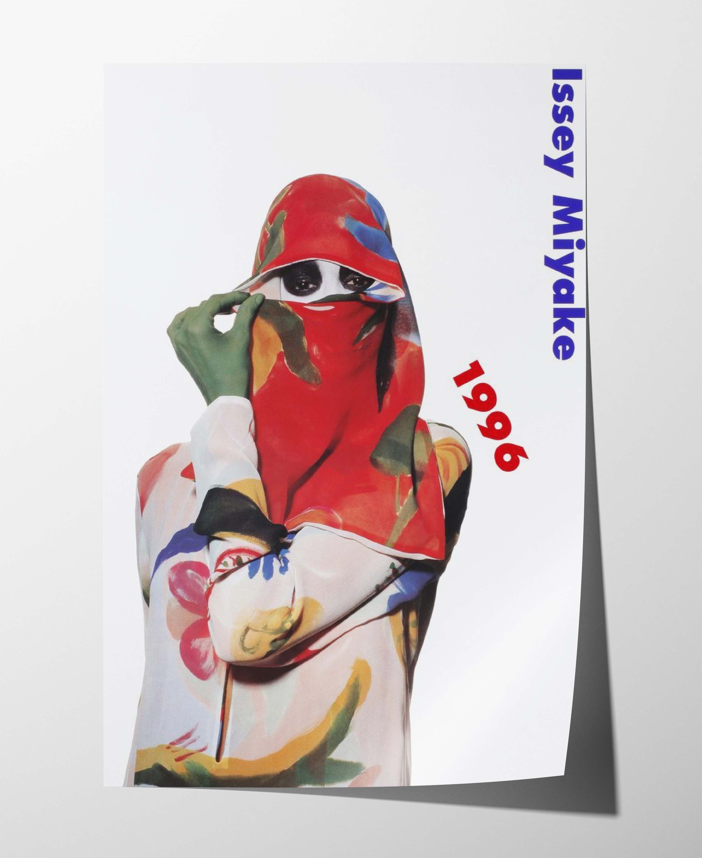Issey Miyake Issey Miyake 1997 Poster Print Gift Vintage Archive Size ONE SIZE - 2 Thumbnail