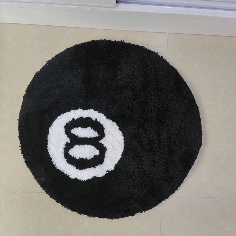 Japanese Brand × Vintage No. 8 Carpet Simulation Billiards 60x60cm Size ONE SIZE - 4 Thumbnail