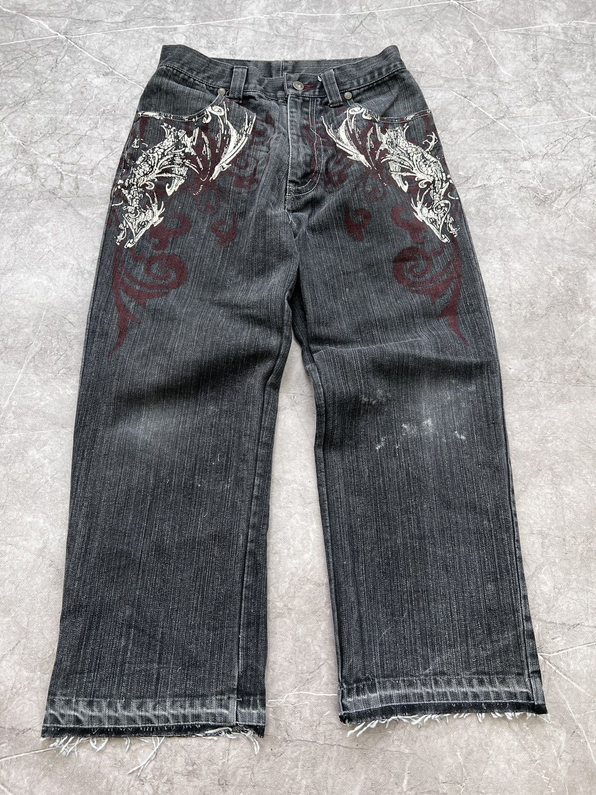 Carhartt × Coogi Sk8 Streetwear baggy 30 man true religion style jeans pants Size US 30 / EU 46 - 2 Thumbnail