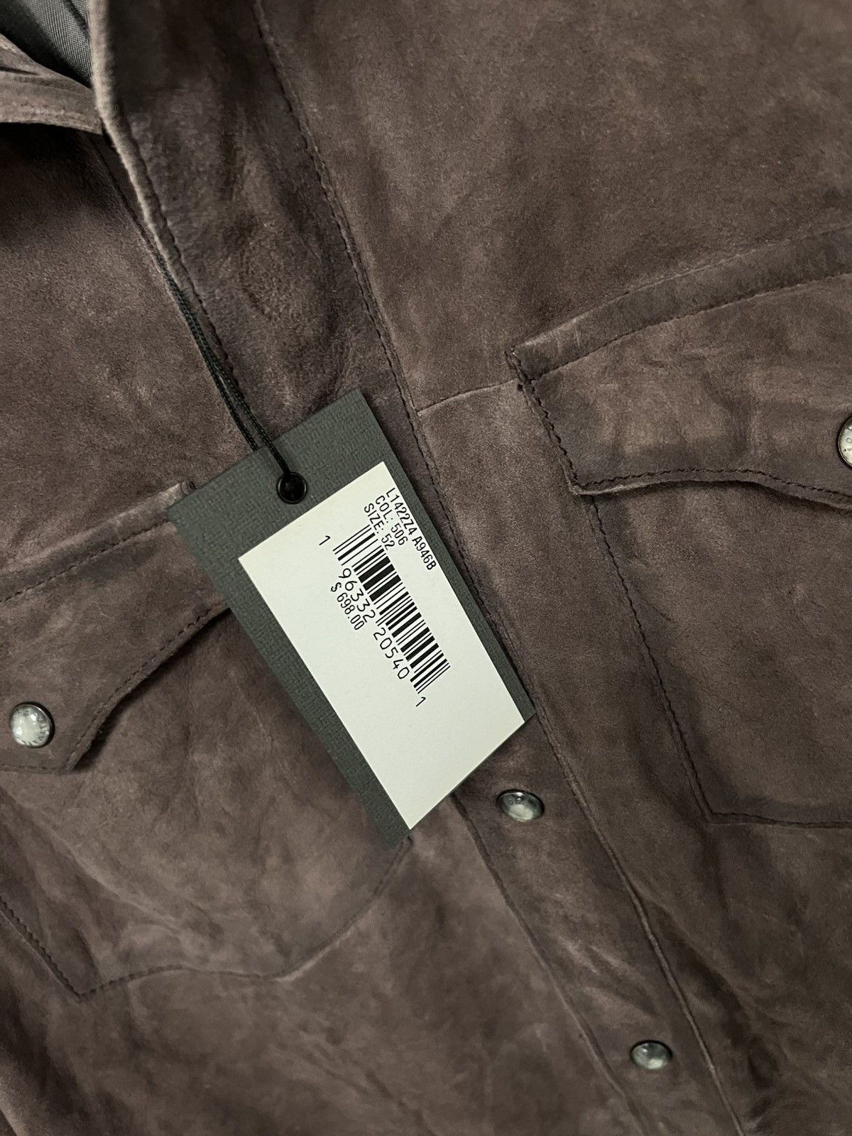 John Varvatos Mason Shirt Jacket Size EU 52 USA 42 Size US L / EU 52-54 / 3 - 8 Thumbnail