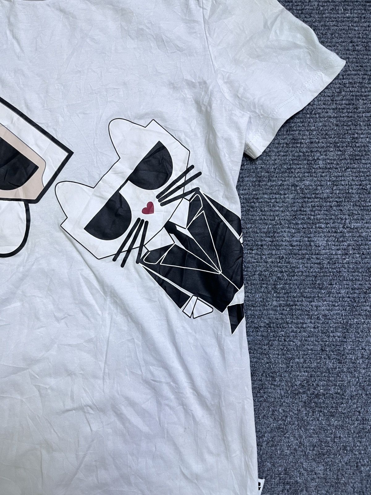 Karl Lagerfeld KARL LAGERFELD Cats graphic print design Size S / US 4 / IT 40 - 5 Thumbnail