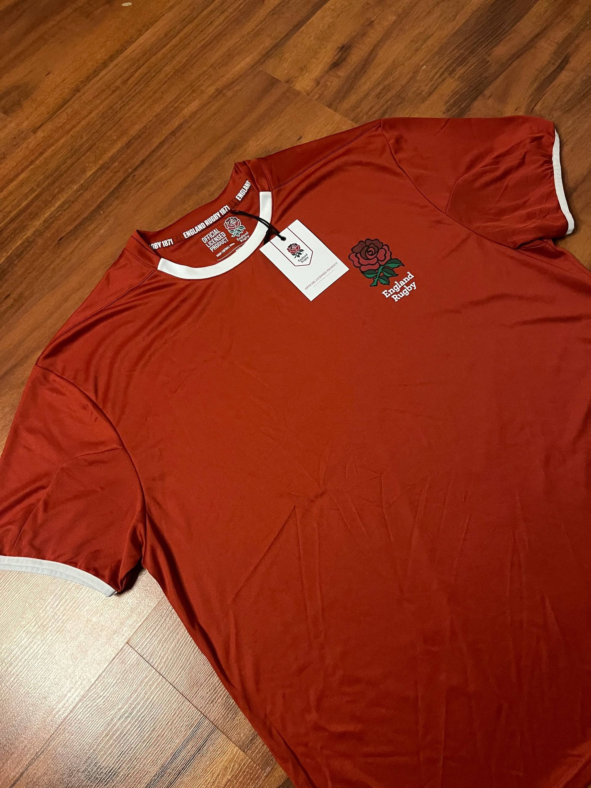 Other ENGLAND RUGBY TEAM PRO TRAINING JERSEY TEE Size US XXL / EU 58 / 5 - 3 Thumbnail
