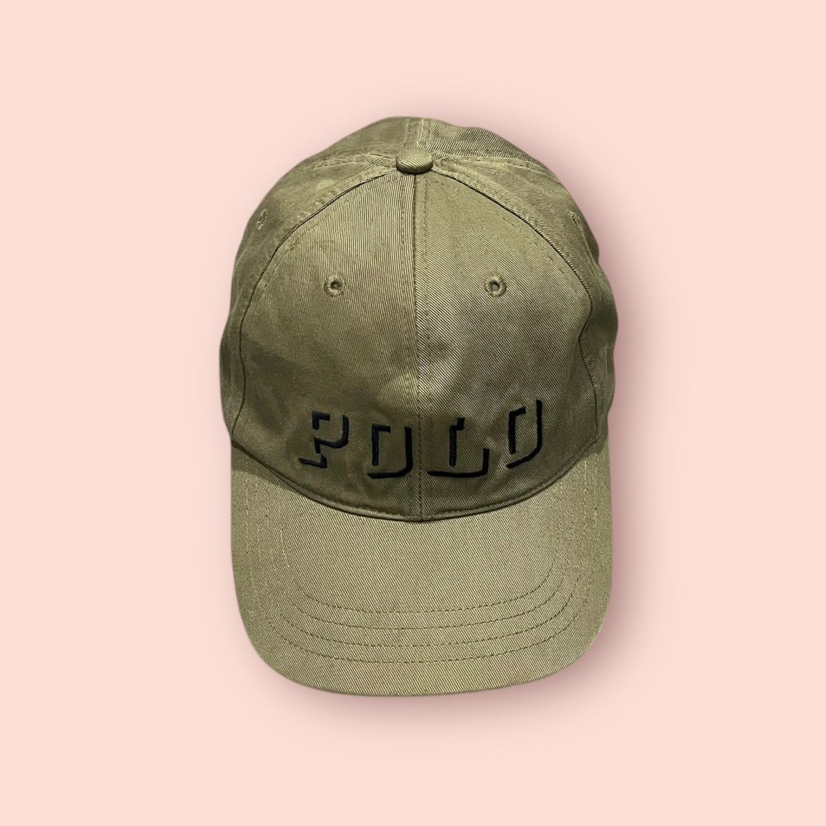 Polo Ralph Lauren VINTAGE POLO BIG EMBROIDERED SPELL OUT STRAPBACK CAP Size ONE SIZE - 17 Thumbnail