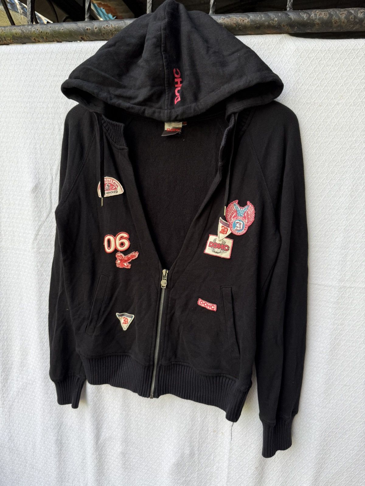 If Six Was Nine Dohc Revolution Patched Hoodie Ifsixwasnine Kmrii Styled Size US M / EU 48-50 / 2 - 4 Thumbnail