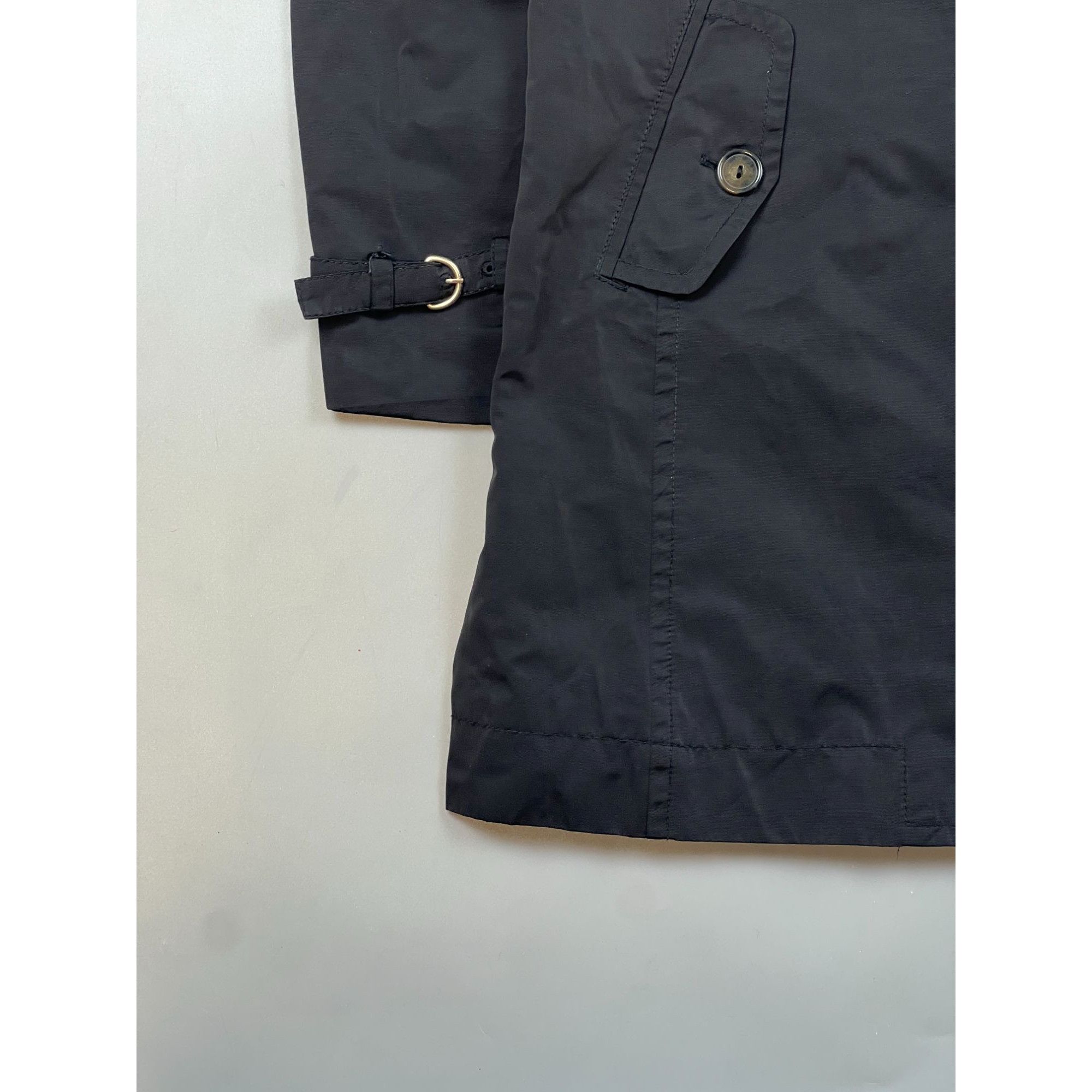Weekend Max Mara Weekend Max Mara Single Breasted Trench Coat (Y0702) Size L / US 10 / IT 46 - 2 Thumbnail