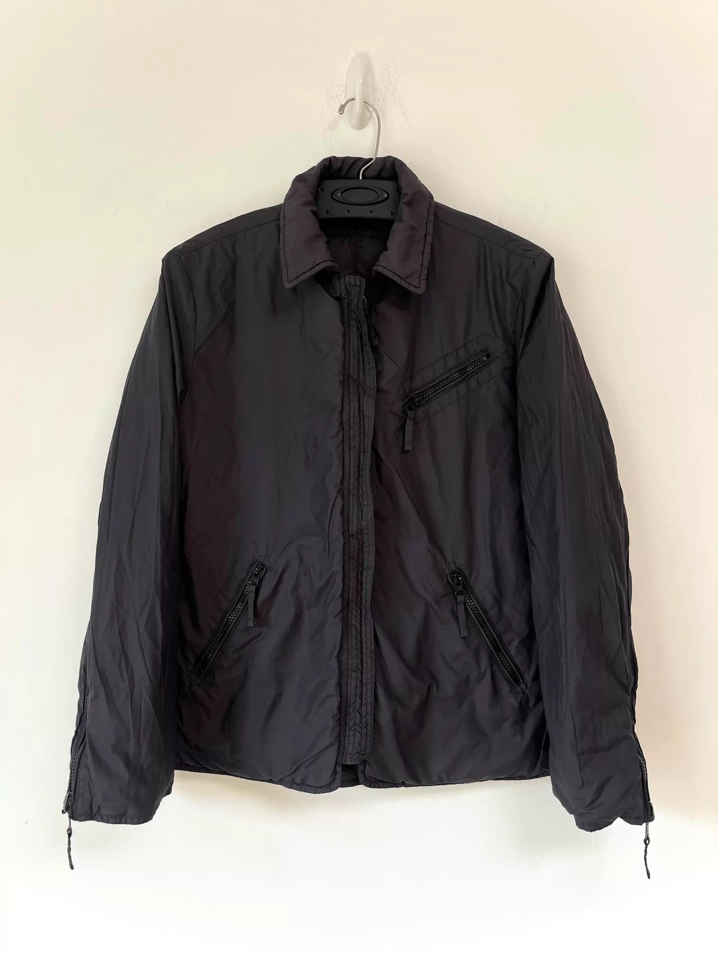 Armani Armani Vintage Double-Faced Cotton Jacket 00ss Size S / US 4 / IT 40 - 1 Thumbnail