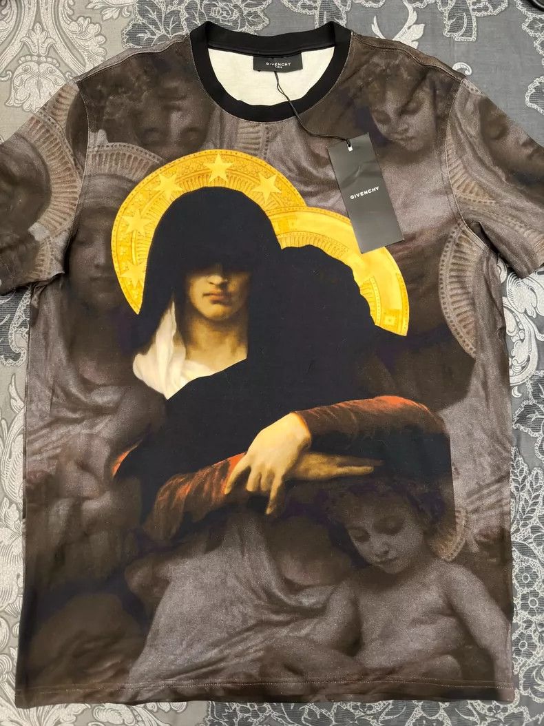 Givenchy Brand New Dark Halo Virgin Mary Baby Short Sleeve