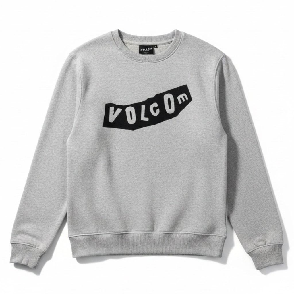 Volcom Volcom Stone Women's Small Skateboarding Gray Sweatshirt Y2K Size S / US 4 / IT 40 - 1 Thumbnail