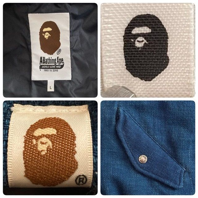 Bape BAPE CAMO INDIGO SHARK MA-1 Bomber Jacket a bathing ape Size US L / EU 52-54 / 3 - 9 Thumbnail
