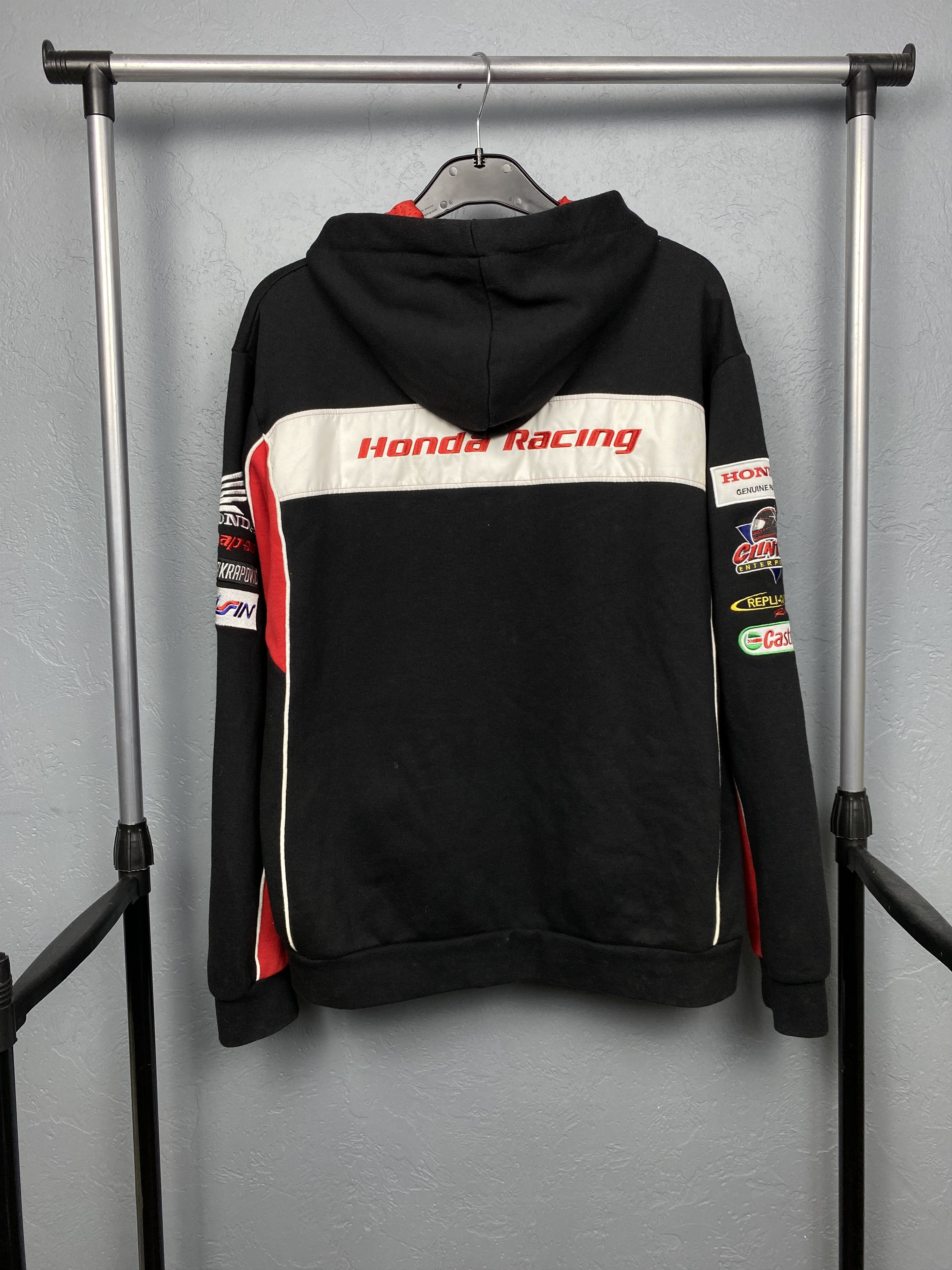 Honda Honda Racing Team Vintage Mens Zip Hoodie Size US S / EU 44-46 / 1 - 10 Thumbnail