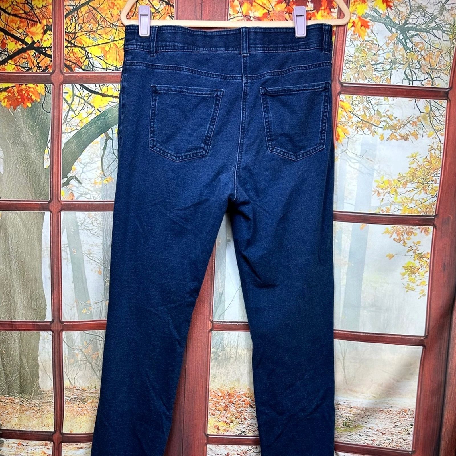 Other Style & Co High Rise Jeggings Med Blue size 10 Size 32" / US 10 / IT 46 - 11 Thumbnail