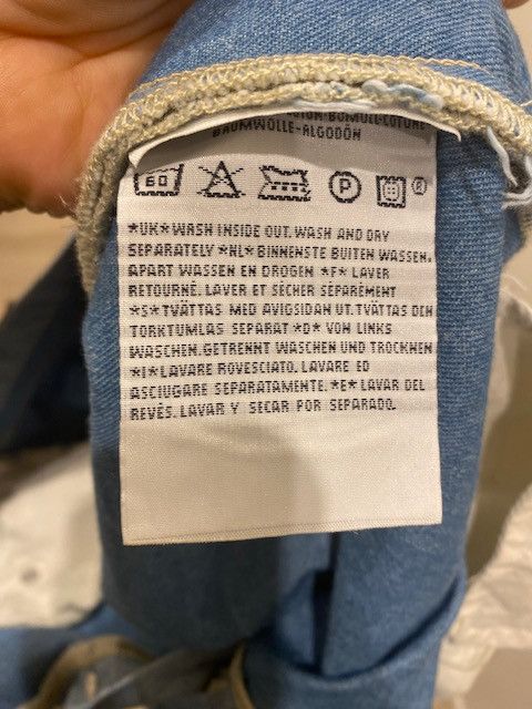 Levi's Vintage Clothing Levi’s 501 1999 made in France 29/34 NEW Size 29" - 8 Thumbnail