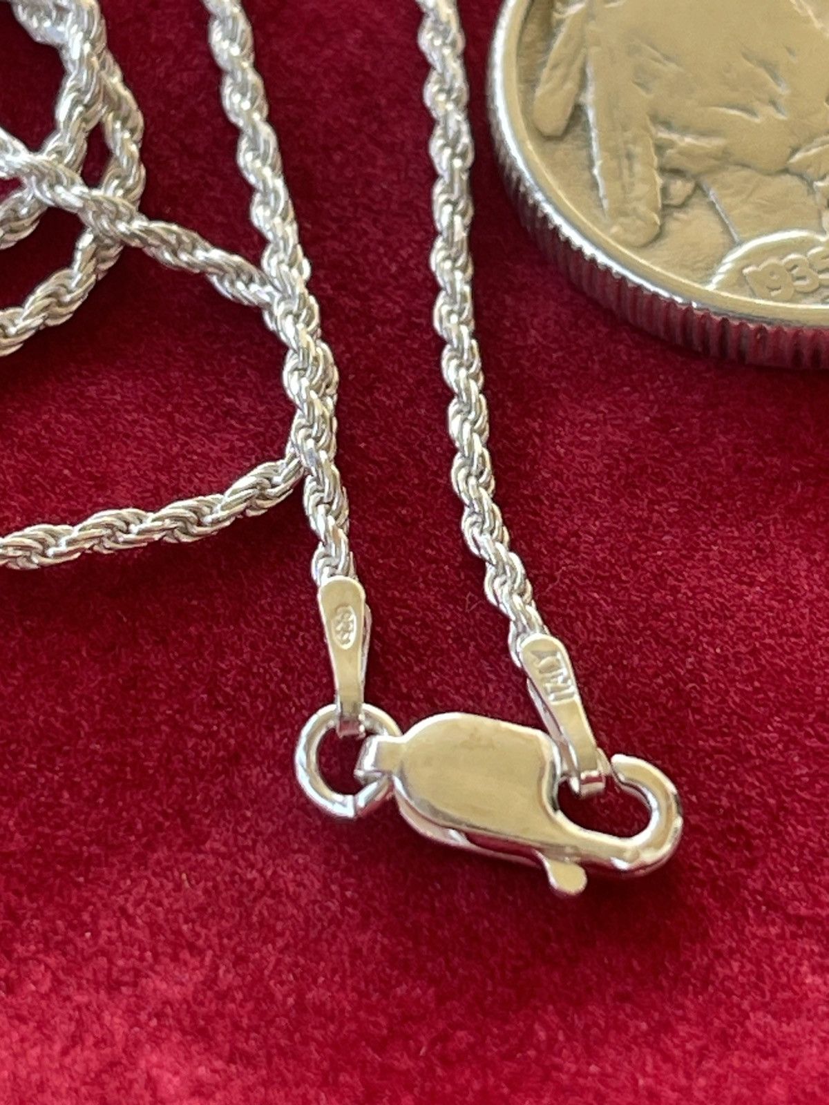 Designer × Vintage Vintage buffalo nickel coin pendant necklace Size ONE SIZE - 4 Thumbnail