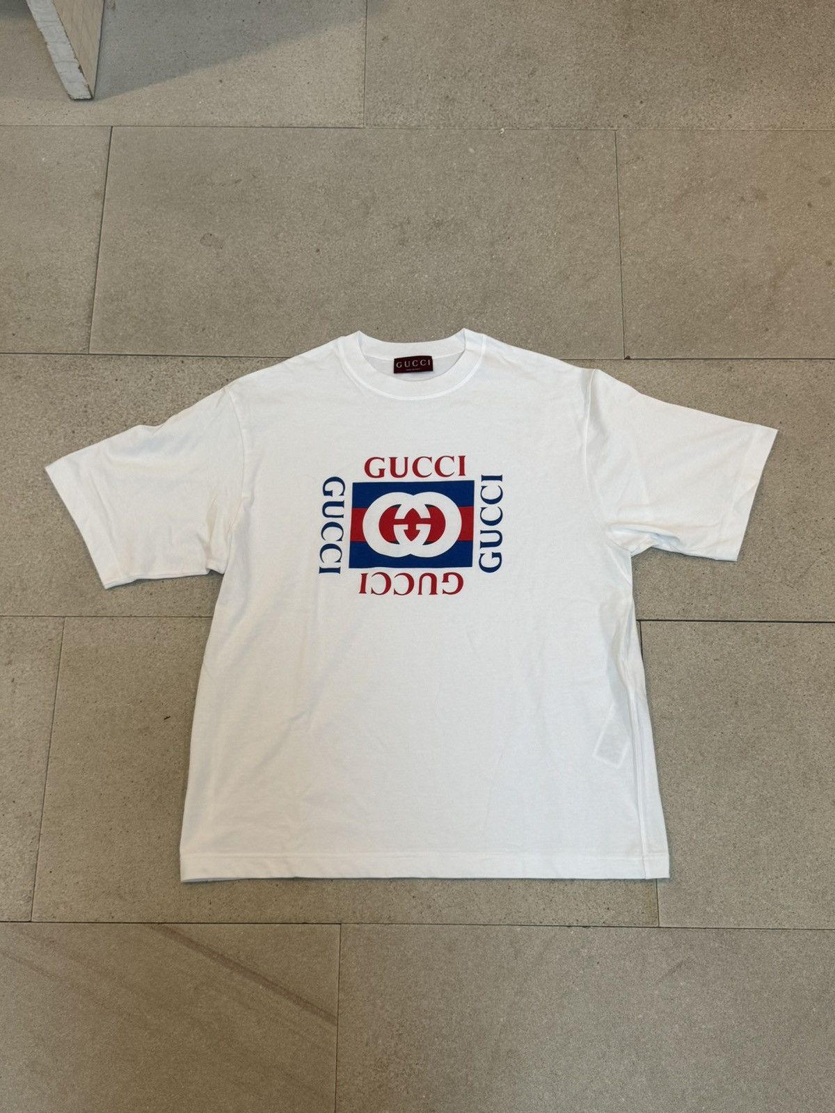 Gucci Gucci GG cotton jersey shirt Size US L / EU 52-54 / 3 - 2 Thumbnail