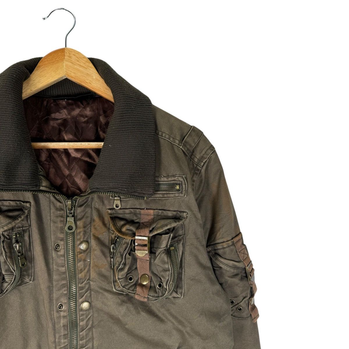 If Six Was Nine ❄️DRAXY MILITARY BONDAGE POCKET JACKET Size US L / EU 52-54 / 3 - 4 Thumbnail